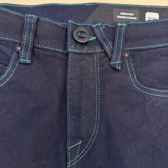 Volcom Blue Modern Straight Jeans Solver Fit - Picture 3 of 9